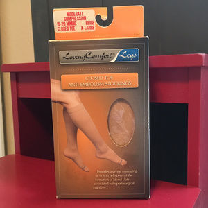 Loving Comfort Closed Toe Anti-Embolism Stockings
